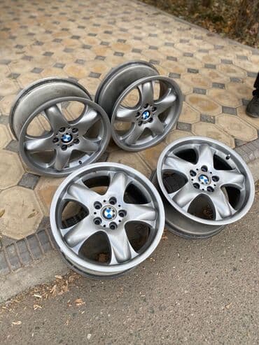 сколько стоят зимние шины на машину: Литые Диски R 18 BMW, Комплект, отверстий - 5, Б/у — 5
