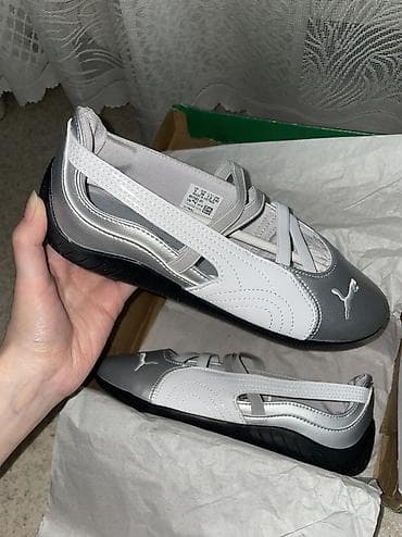 балетка puma: Кроссовки, 38, Puma, Новый, цвет - Серебристый, Самовывоз — 2