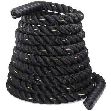 тренировочные петли: Черный тренировочный канат с прочными ручками на концах. Подходит для — 1