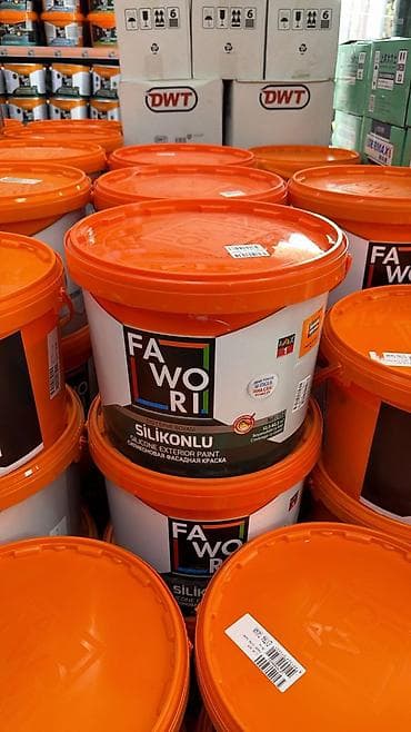 краски: Силиконовая фасадная краска Fawori (Fawori Silikonlu Exterior Paint) — 1
