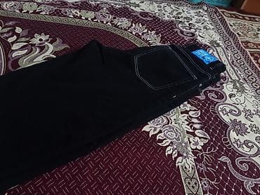 детская барсетка: Джинсы и брюки, цвет - Черный, Новый — 1