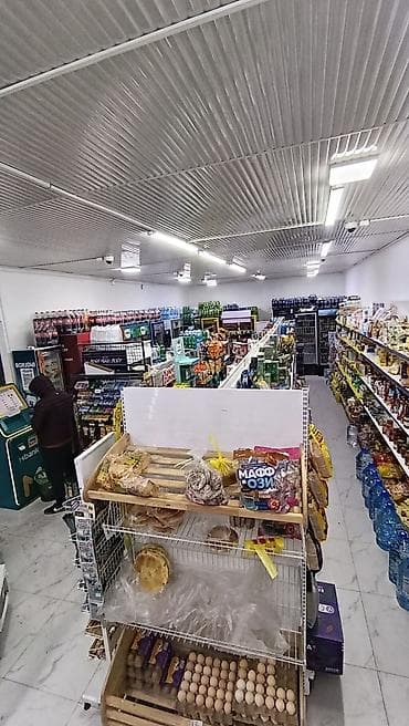 магал: Продаётся готовый продуктовый магазин в 5 микрорайоне. Площадь — 75 — 7