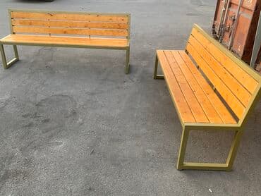 изготовление скамеек: Скамейка в наличии
Длина 2м 
Скамейка очень качественная — 1