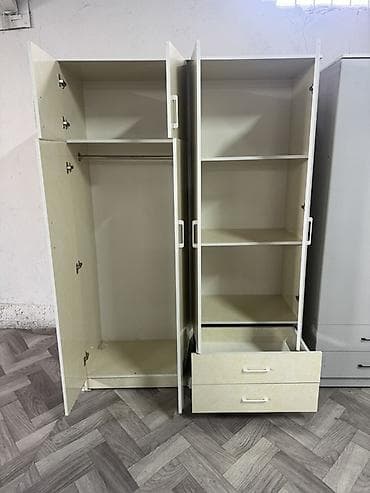 шкаф большой и вместительный: Шифоньер, шкаф для одежды, Новый, Прямой, ЛДСП — 3