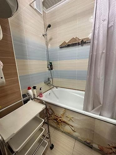 2 бөлмө, 54 м², 106-серия, Жал мкр (а.и. Жогорку, Ортоңку, Төмөнкү) 106-серия, 1 кабат, Евро оңдоо — 10