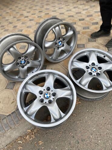 сколько стоят зимние шины на машину: Литые Диски R 18 BMW, Комплект, отверстий - 5, Б/у — 8