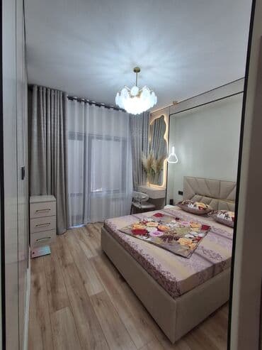 долгосрочная аренда квартира бишкек филармония: 2 комнаты, Постельное белье — 6