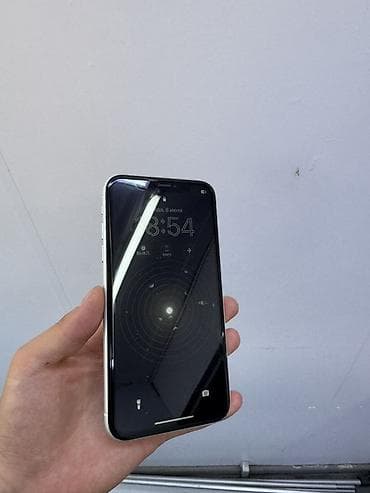 Техника и электроника: IPhone Xr, Б/у, 128 ГБ, Белый, Защитное стекло, Чехол, 76 % — 2