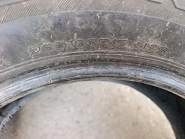 купить шины 265 65 r17 бу: Шины 265 / 65 / R 17, Лето, Б/у, 1 шт, Внедорожные (АТ/МТ), Bridgestone — 3