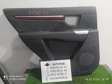 Унаа тетиктери: Обшивка дверей Hyundai Santa Fe CM 2007 задн. лев. (б/у) — 1
