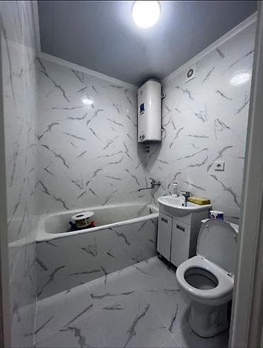 Квартиры: 1 комната, 33 м², Асанбай мкр 105 серия, 3 этаж, Евроремонт — 2