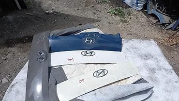 add blue: Бампер Hyundai — 2