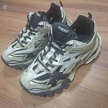 nike react: Мужские кроссовки, 39, Balenciaga, Б/у, цвет - Бежевый, Платная доставка — 1