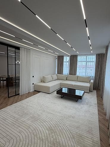 3: 3 комнаты, 110 м², Джал мкр (в т.ч. Верхний, Нижний, Средний) 3 этаж, Дизайнерский ремонт — 9
