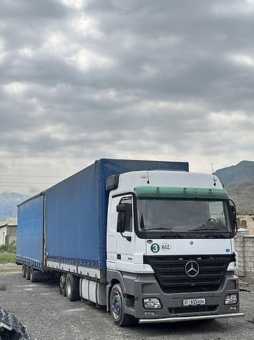 honda edixs: Тягач, Mercedes-Benz, 2005 г., Тентованный — 4