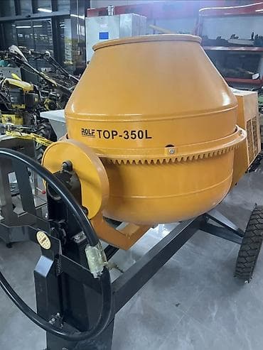 Бензиновая бетономешалка ROLF TOP-350L Основные характеристики: - — 1