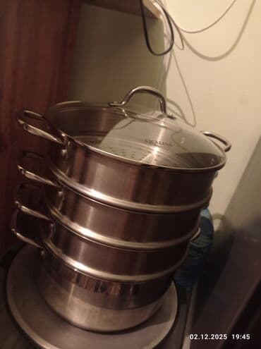 apple vision pro цена бишкек: Б/У 3000сом.12,5литр.Материал нержавейка.Абалы жакшы — 3