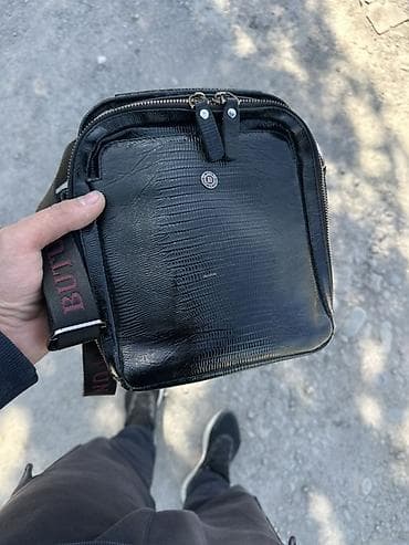 Личные вещи: Классическая сумка, Butun, Материал: Искусственная кожа, Множество карманов, Мужские — 1