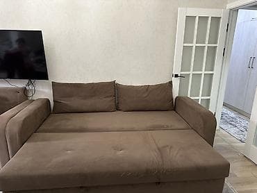 диван раскладной ikea: Прямой диван, Б/у — 2