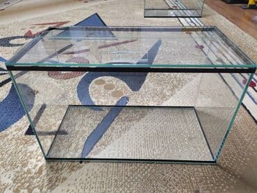 аквариумная рыбка: Аквариум объёмом 30 л с крышкой. Новый. Есть вариант без крышек — 1