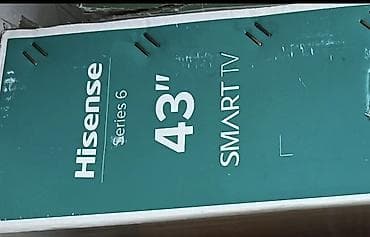 Телевизоры: Почти новый телевизор Hisense Smart TV Series 6, 43" ножки упакованы — 5