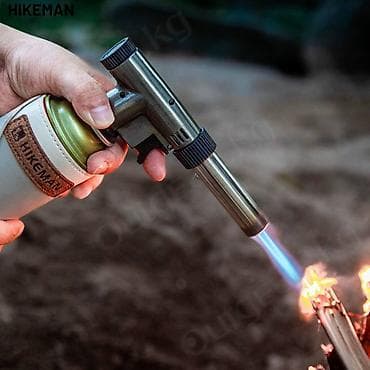 Спорт жана хобби: 🟠 Ручная газовая горелка Hikeman с пьезоподжигом 🟠 ⠀ Горелка Hikeman — 1