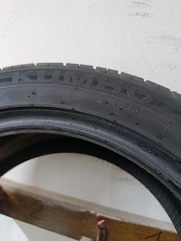 Транспорт: Шины 225 / 45 / R 17, Лето, Б/у, 1 шт, Легковые, Корея, Kumho — 4