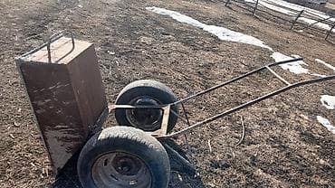 электрическая пила: Садово-строительная тачка и тележка, Стальная, Двухколесная — 3