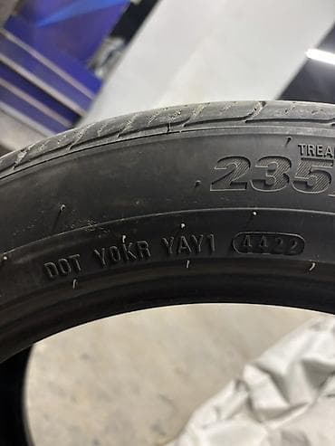 kumho: Шины 235 / 45 / R 18, Лето, Б/у, Легковые, Корея, Kumho — 3