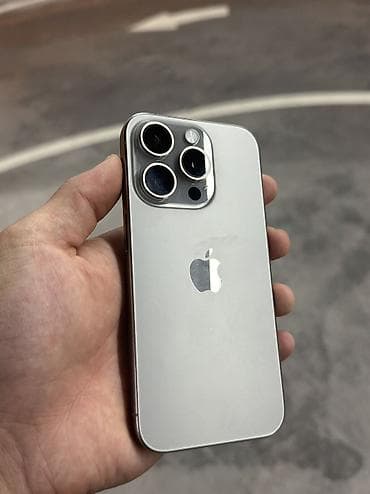 face id: IPhone 15 Pro, 512 ГБ, Natural Titanium, 88 % — 2