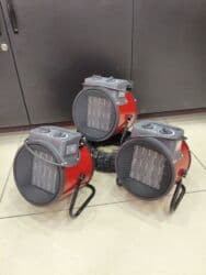 вентилятоо: Тепловая пушка Электрическая, более 2000 Вт, Отключение при перегреве, Регулировка температуры, Вентиляция без обогрева — 1