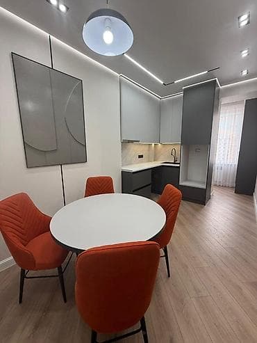 osh flat: 2 комнаты, 56 м², Асанбай мкр Элитка, 5 этаж, Дизайнерский ремонт — 8