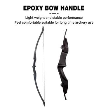 Велозапчасти: Луки рекурсивные 40 lbs, металлические, деревянные, из эпоксидной — 11