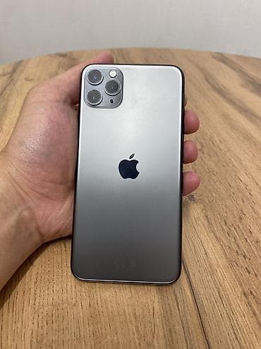 IPhone 11 Pro Max, Б/у, 256 ГБ, Черный, 100 %