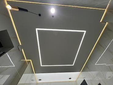 Натяжной потолок: Натяжной потолок Глянцевое, Матовое, 3D потолки Гарантия, Бесплатная консультация, Бесплатный замер — 5