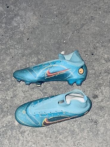 обувь спортивная: Футбольные бутсы Nike Mercurial Vapor 14 (FG) — Синие размер 40 — 1