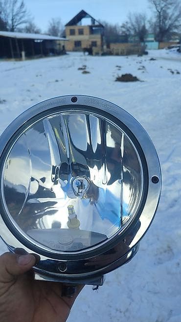 диски мерс 15: Противотуманная/дальняя круглая фара Hella Chromium luminator - — 9