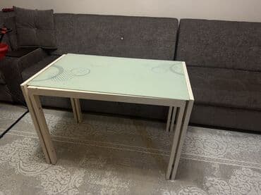 мини стол: Кухонный стол, Прямоугольный, Нераскладной — 2