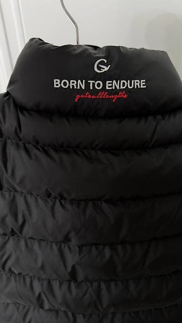 Киреге берилүүчү кийимдер: Пуховый жилет GTAL “Born to Endure” оригинал 100% не подошел по — 2