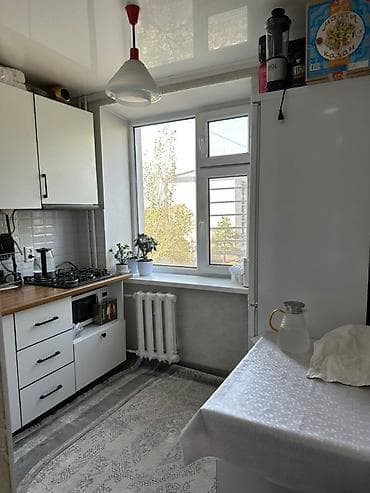 Недвижимость: 2 комнаты, 43 м², 104 серия, ул. Алматинка / Салиева 104 серия, 4 этаж, Свежий ремонт — 2