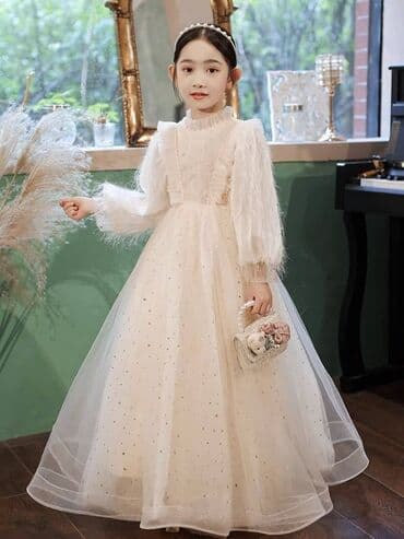 школьная одежда для девочек: Детское платье, Новый — 2