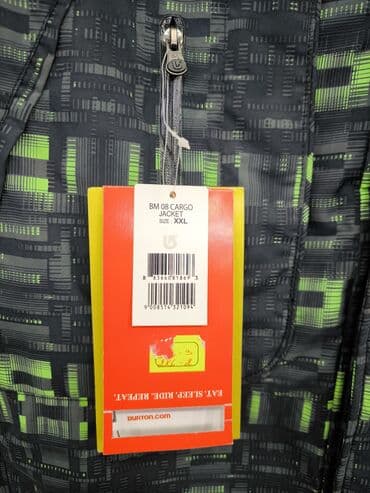 active: Костюм, Burton, 2XL, Новый, С утеплителем, Удлинённая куртка, Высокая посадка штанов, Двухслойная ткань — 8