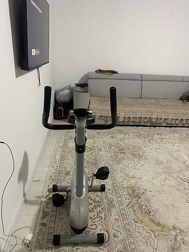 пл: Велотренажер DFC (домашний, вертикальный) - Компактная магнитная — 3