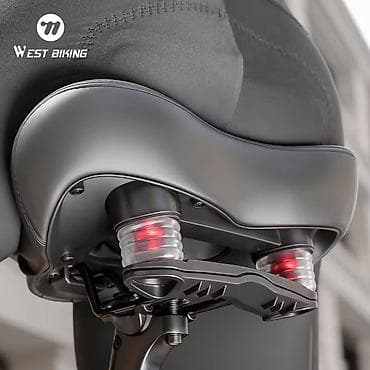 горные колеса: WEST BIKING Широкое велосипедное сиденье (седло) для мужчин и женщин — 6