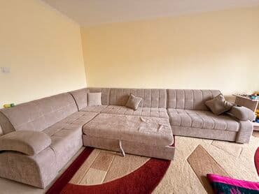 двуспальная кровать с подъемным механизмом: Угловой диван-трансформер с механизмом раскладывания. - Форма — 5