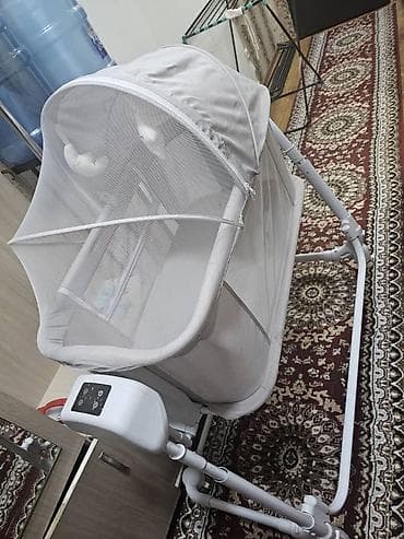 mamaroo 3 0: Люлька, Б/у, Качалка, Пластик, цвет - Серый, Самовывоз — 1