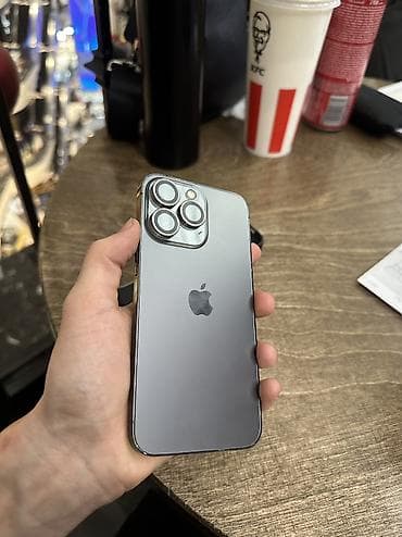 iphone бу цена: IPhone 13 Pro, Б/у, 128 ГБ, Jet Black, Защитное стекло, Чехол, Кабель, 72 % — 1
