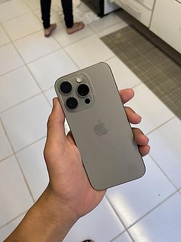 iphone 100: IPhone 15 Pro, Б/у, 512 ГБ, Зарядное устройство, Чехол, Коробка, 84 % — 1