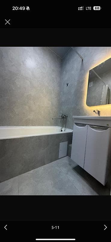 vip kant: 2 комнаты, 54 м², 106 серия, 3 этаж, Дизайнерский ремонт — 6