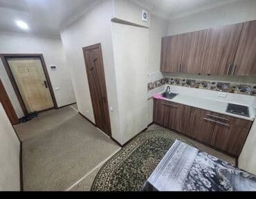 сдаётся квартира мадина: 1 комната, 38 м², Индивидуалка, 8 этаж, Евроремонт — 3